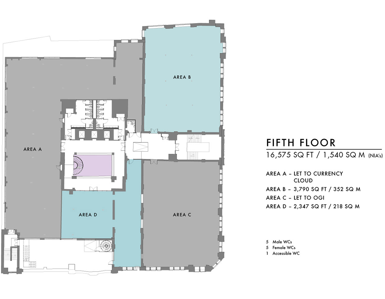 Fifth Floor Plan