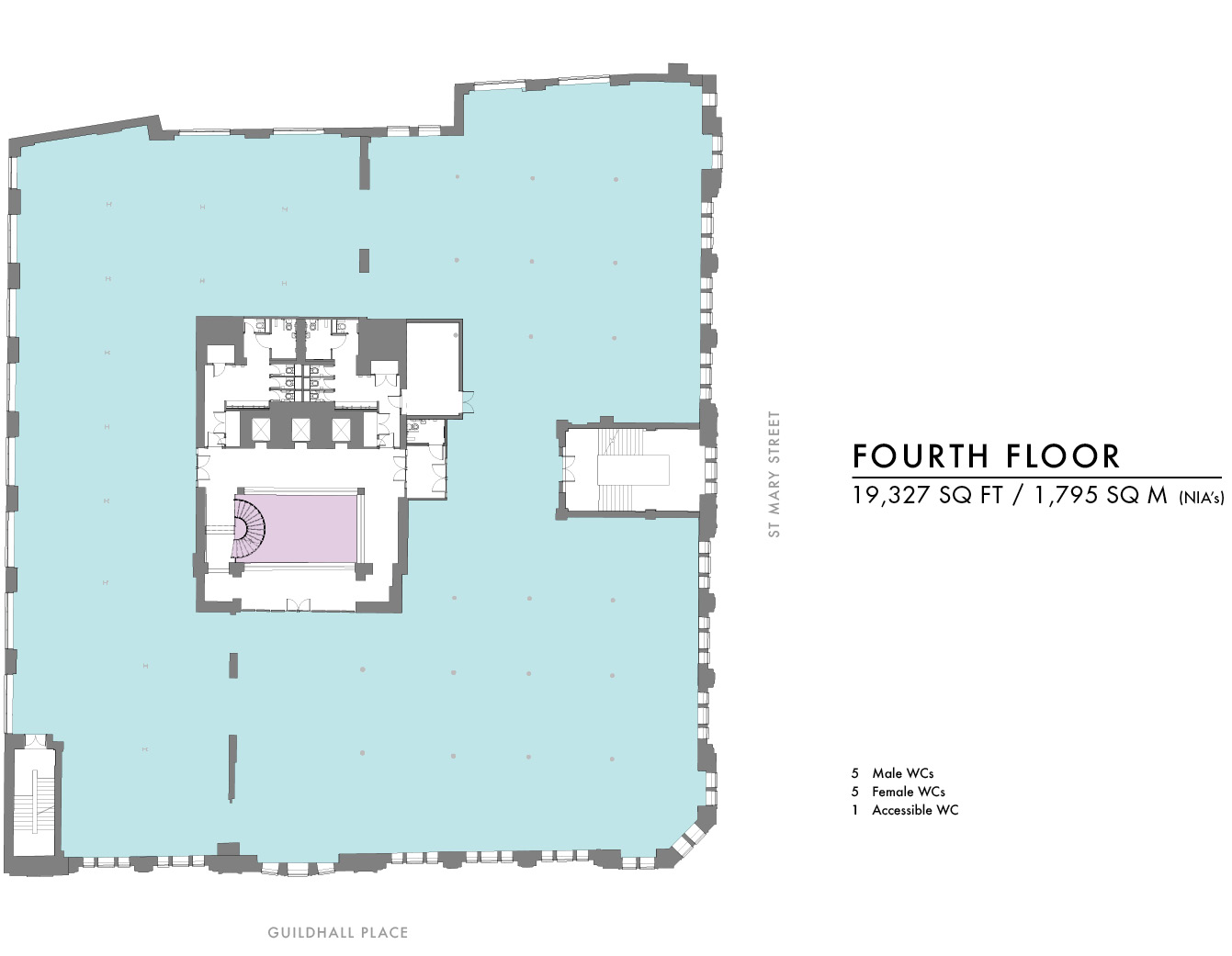 Fourth Floor Plan